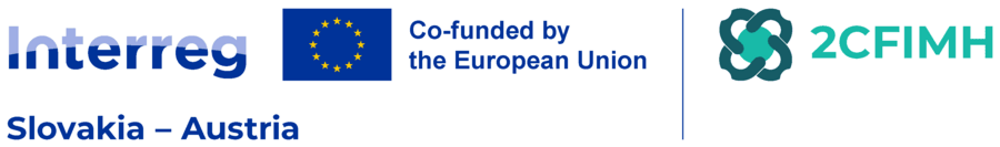 Interreg Slowakei–Österreich, kofinanziert von der Europäischen Union — 2CFIMH Twin City Future Innovation Manufacturing Hub